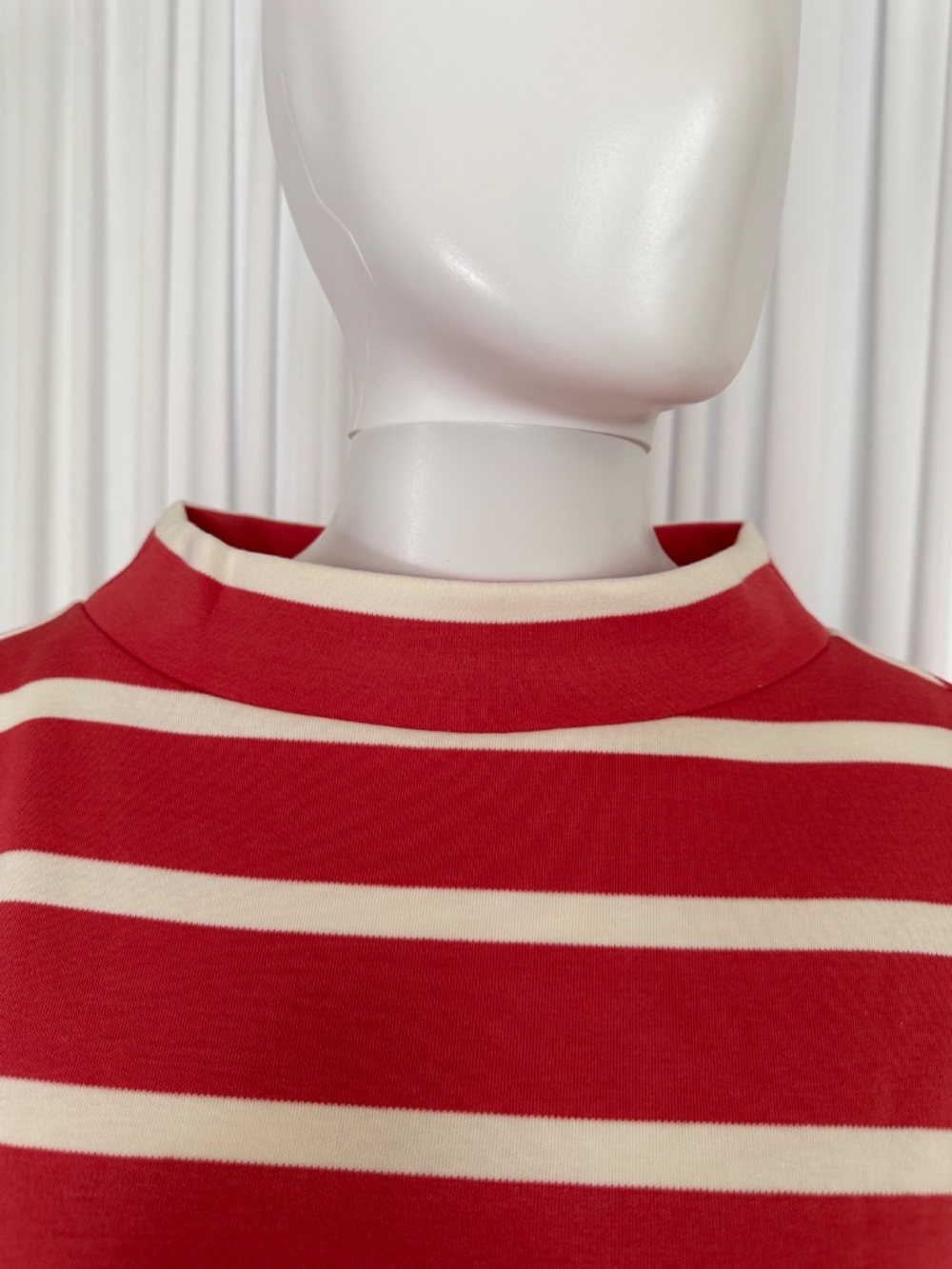 Martha Stewart Signature Coral Stripe Modal Blend Tunic Top XL NWOT - Picture 9 of 16